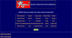 Desktop Screenshot of magicdragon.com